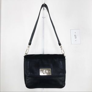 LIKE NEW! kate spade Black Leather Sm Shoulder Bag
